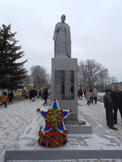Митинг, посвященный освобождению нашего села от немецко-фашистских захватчиков. Митинг, посвященный освобождению нашего села от немецко-фашистских захватчиков.